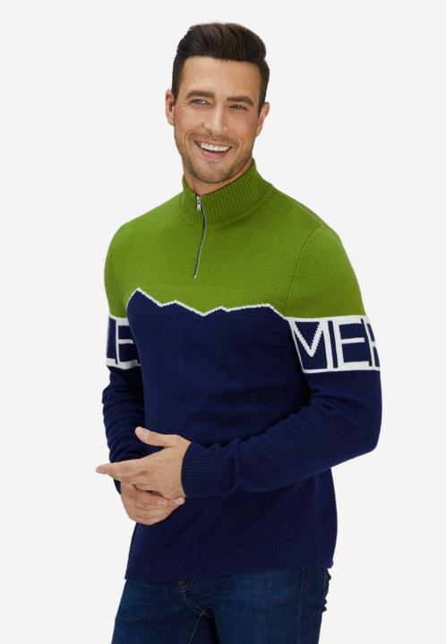 Immagine prodotto Bellemere Maglione Merino Super Fine Mountain Print (S)