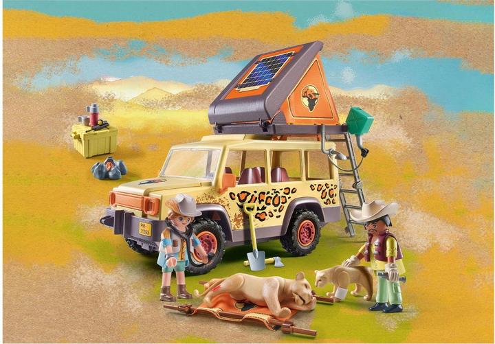 Actual product image Playmobil Wiltopia - With the off-road vehicle with the lions (71293, Playmobil Wiltopia)