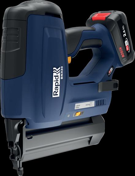 Produktbild Rapid BNX50 Akku-Nagler 18V P4A im Koffer inkl Akku und Ladegerät