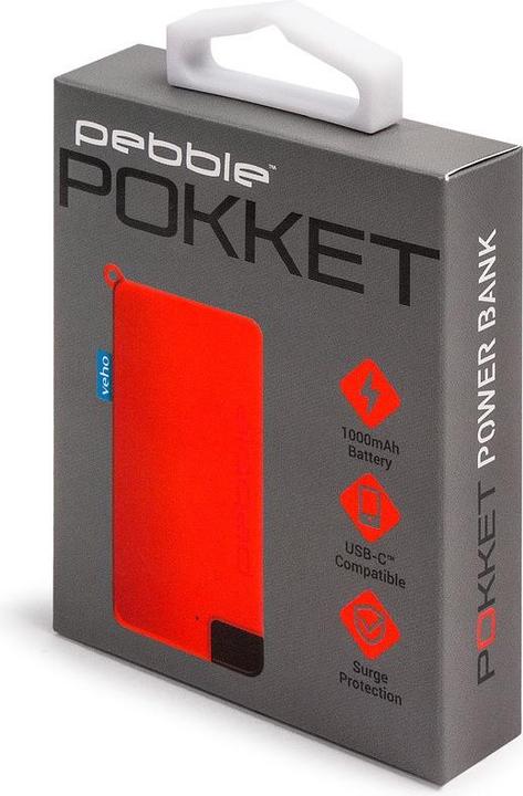 Produktbild veho PEBBLEPOKKET - Powerbank (1000 mAh, 3.70 Wh)