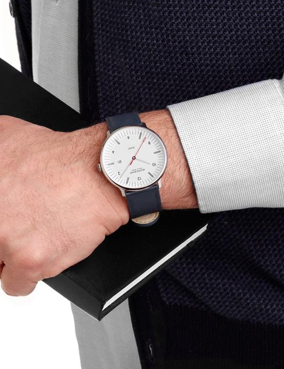 Produktbild Mondaine MLE.41910.LDV Herrenuhr Doppio Solar 41mm 5ATM (Swiss Made, Analoguhr)