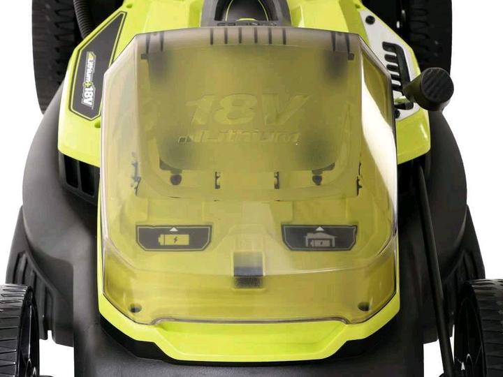 Actual product image Ryobi cordless lawn mower 5133004582 (Rechargeable battery operated)