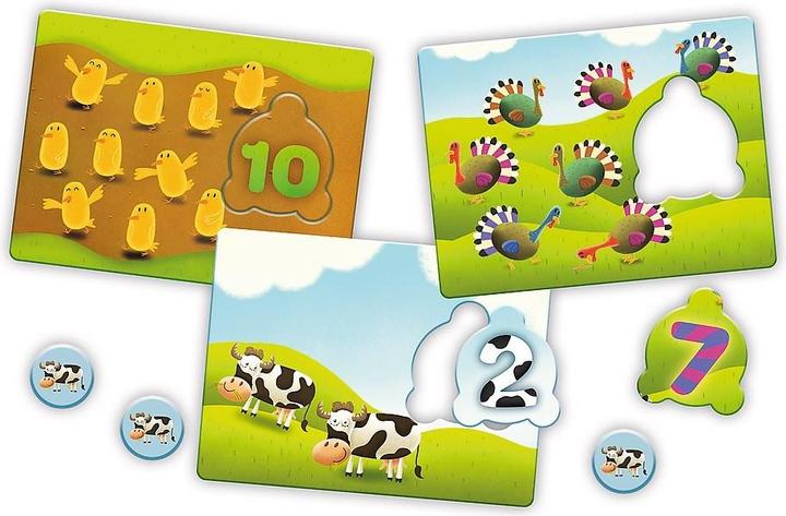 Actual product image Trefl Game Numbers Little Explorer
