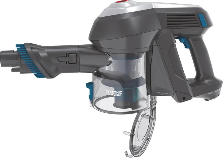 Image du produit Hoover HF122CAR 011 Battery Dry Textile Bagless 0.9 L 170 W Grey, Titanium