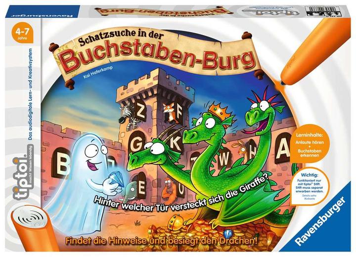 Produktbild tiptoi Schatzsuche in der Buchstabenburg (Deutsch)