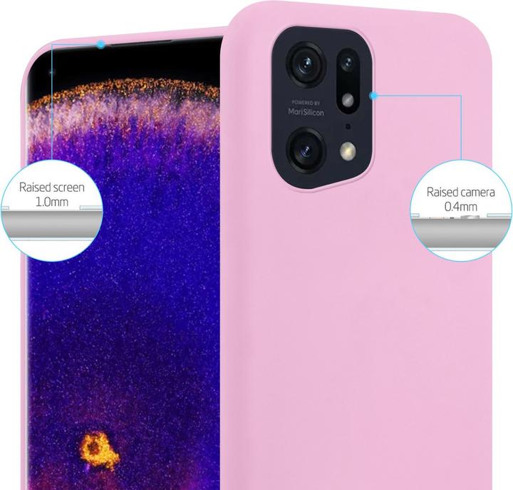 Actual product image Cadorabo TPU Candy Case for Oppo FIND X5 PRO (Oppo Find X5 Pro)