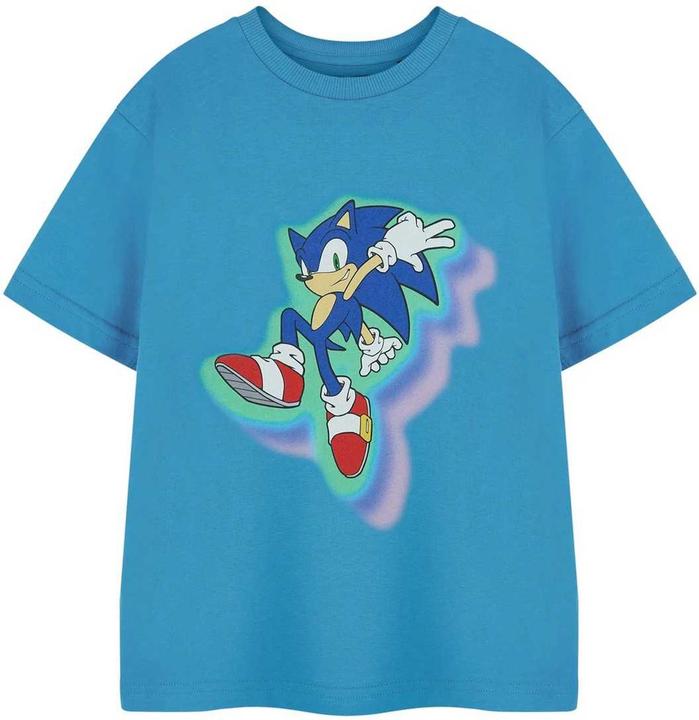 Sonic The Hedgehog Glow Trio TShirt Jungen kurzärmlig