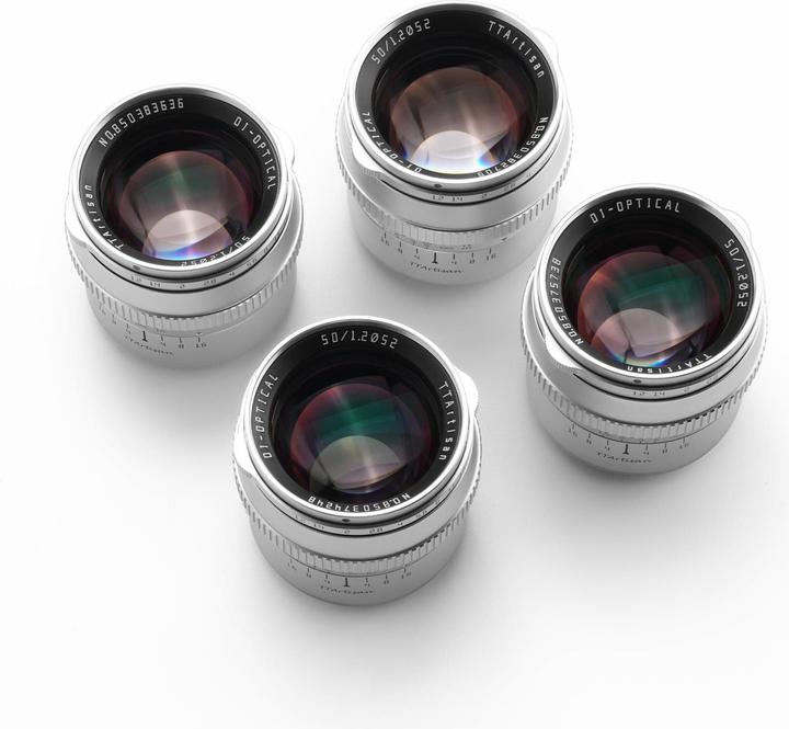 Actual product image TTArtisan Fixed focal length APS-C 50 mm f1.2 - MFT (Micro Four Thirds, APS-C / DX)