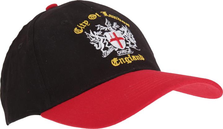 Actual product image England baseball cap with adjustable strap (One size)