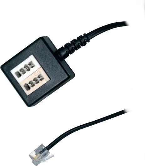 Produktbild Vivanco Telefon-Adapter, RJ11 St.-TAE-N/F Kuppl.