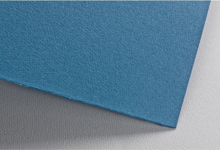 Produktbild Fabriano BÜTTENPAPIER CROMIA 50x65 BLAU (220 g/m²)