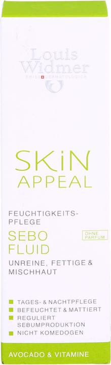 Actual product image Louis Widmer Skin Appeal Sebo Fluid (30 ml, 24h cream)