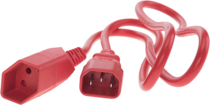 Produktbild Diggelmann Verlängerungs-Netzkabel 0.3 m C14 / T13 (0.30 m, Typ 13)