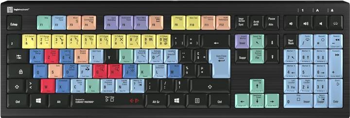 Image du produit Logickeyboard Cubase/Nuendo Astra2 BL fr (PC) (FR, Filaire)