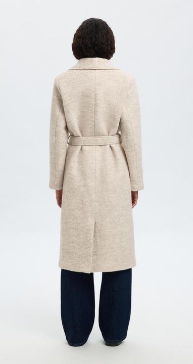 Actual product image Selected Femme Slfrosa Boucle Wool Blend Coat Noos (40)