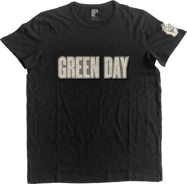 Immagine prodotto Green Day Maglietta Granata Logo Adulto Unisex (L)