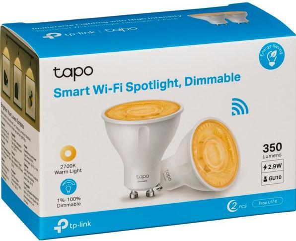 Image du produit TP-Link Tapo L610 (2-pack) (GU10, 2.90 W, 350 lm, 2 x, D)