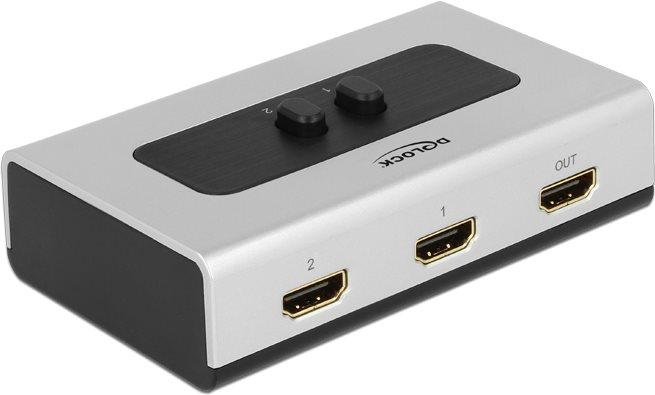 Actual product image Delock Switch 2-port HDMI manual