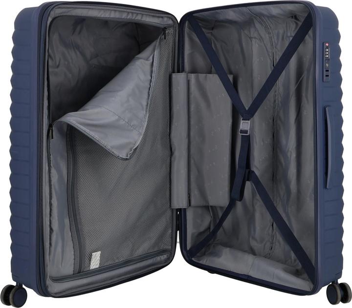 Actual product image D&N Travel Line 4500 4-wheel trolley L 75 cm with expansion fold (100 l, L (90 - 115l))
