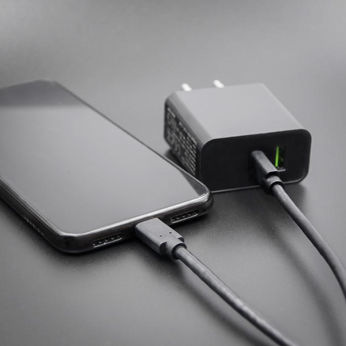 Produktbild Qoltec 52350 USB 3.1 type C male cable (1.40 m, USB 3.2 Gen 1)