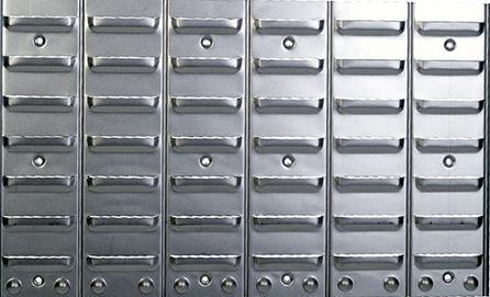 Produktbild Hünersdorff Metall-Schlitzwand für Sichtlagerboxen aus PP, für Grösse 1-4