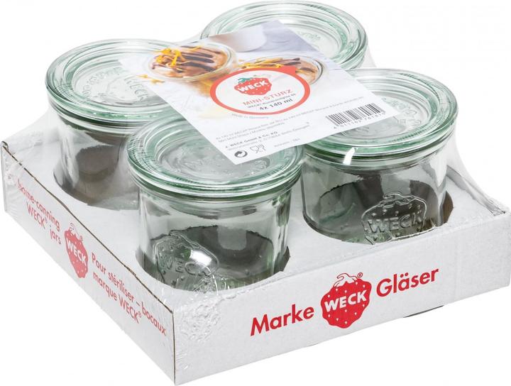 Actual product image Weck Mini camber (4 pcs., 0.14 l)