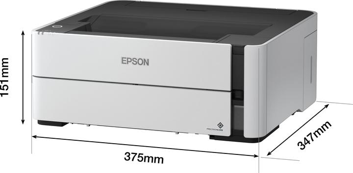 Actual product image Epson ET-M1170 EcoTank (Ink tank, Black and white)