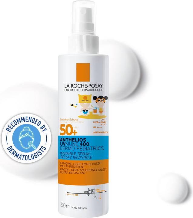 Image du produit La Roche Posay ROCHE POSAY Anthelios DP Invi Spr UV SPF50+ 200 ml (Spray solaire, SPF 50+, 200 ml, 237 g)