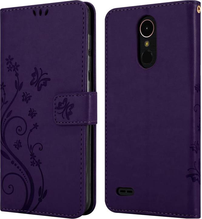 Produktbild Cadorabo Flower Book Cover (LG K10)