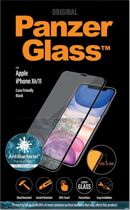 Produktbild PanzerGlass Edge to Edge (1 Stück, Apple iPhone 11, Apple iPhone XR)