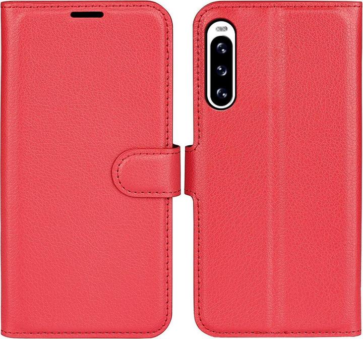 Produktbild Cover-Discount Sony Xperia 10 V - Leder Etui Hülle rot (Sony Xperia 10 V)