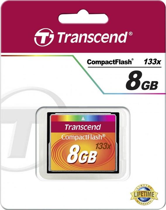 Immagine prodotto Transcend ultra velocità (8 GB, CF, U1, UHS-III)