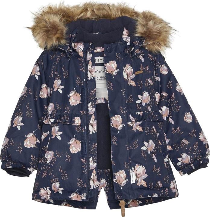 Minymo Girl's Snow Jacket AOP (80)