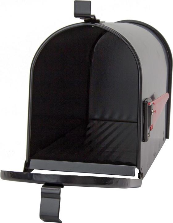 Image du produit Dema Alu American Mailbox Postkasten US Briefkasten mech. Postmelder Retro Schwarz