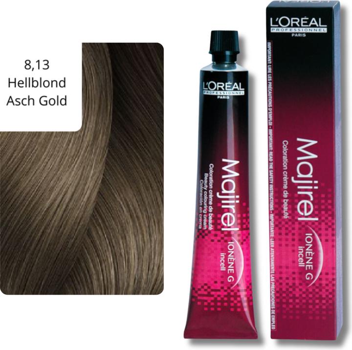 Image du produit L'Oréal Professionnel Majirel (8,13 blond clair frêne blond clair or)