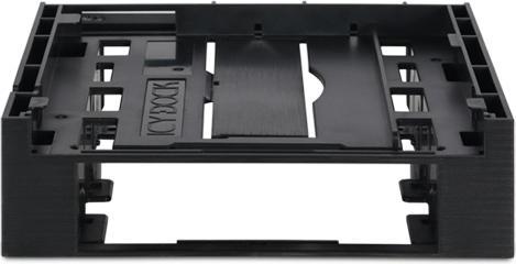Produktbild Icy Dock 5,25” zu 3,5” + Ultra Slim ODD Frontblenden-Adapter