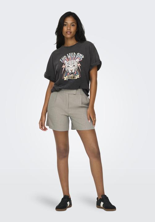 Produktbild Only Weiter Beinschnitt Hohe Taille Shorts Shorts (L)