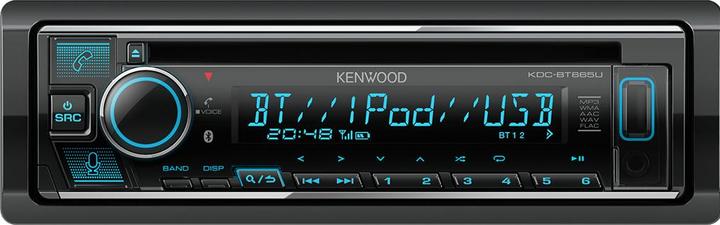 Productafbeelding Kenwood KDC-BT665U autoradio met Amazon Alexa spraakbediening.