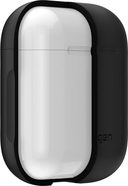 Image du produit Spigen Custodia Silicone Fit Airpods Black (Sac pour écouteurs)