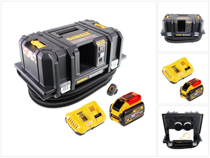 Actual product image DeWalt DCV 586 MX1 Aspirateur eau et poussière sans fil 54V 11L sans balais + 1x battery FlexVolt (Wet dry vacuum cleaner)