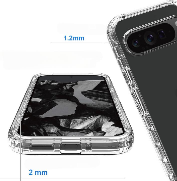 Immagine prodotto Cover-Discount Google Pixel 9 Pro XL - Stossfeste Hybrid Handyhülle (Google Pixel 9 Pro XL)