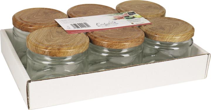 Produktbild Dosen-Zentrale Schraubdeckelglas (6 Stk., 0.33 l)