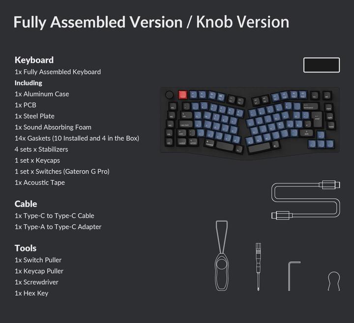 Actual product image Keychron Q10 (CH, Cable)