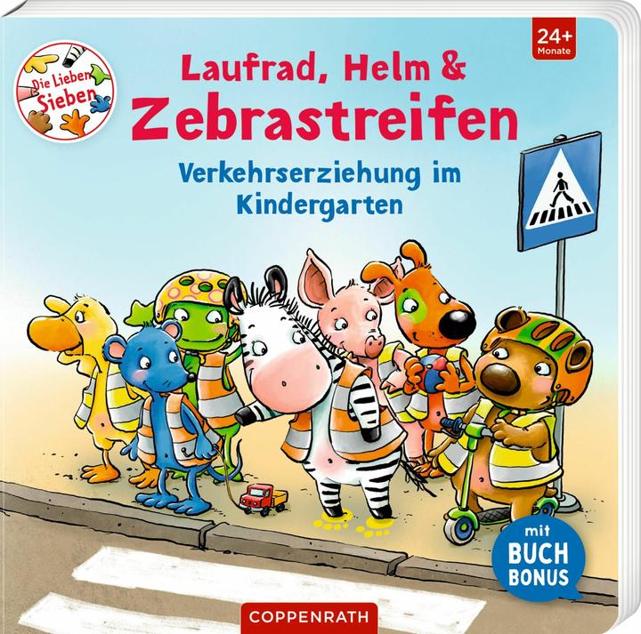Produktbild Laufrad, Helm & Zebrastreifen (Deutsch, Kerstin, Völker, 2025)