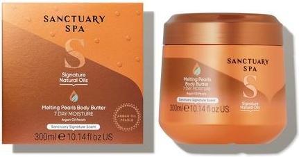 Image du produit Beurre corporel Melting Pearl au beurre de karité et à l'huile d'argan 300g (Crème pour le corps)