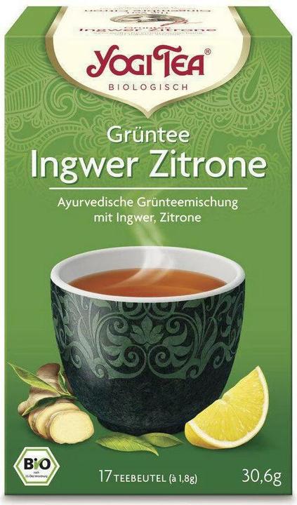 Yogi Tea Grüntee Ingwer Zitrone (30.60 g)