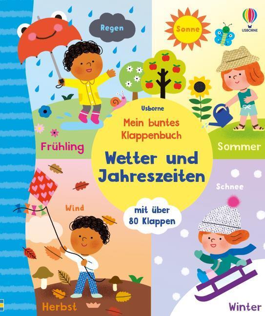 Mein buntes Klappenbuch: Wetter und Jahreszeiten (German)