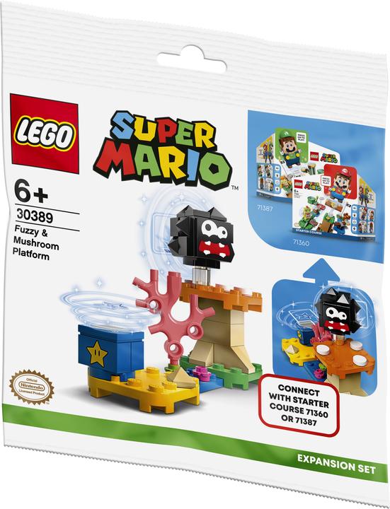 Produktbild LEGO Fuzzy & Pilz-Plattform - Erweiterungsset (30389, LEGO Super Mario)