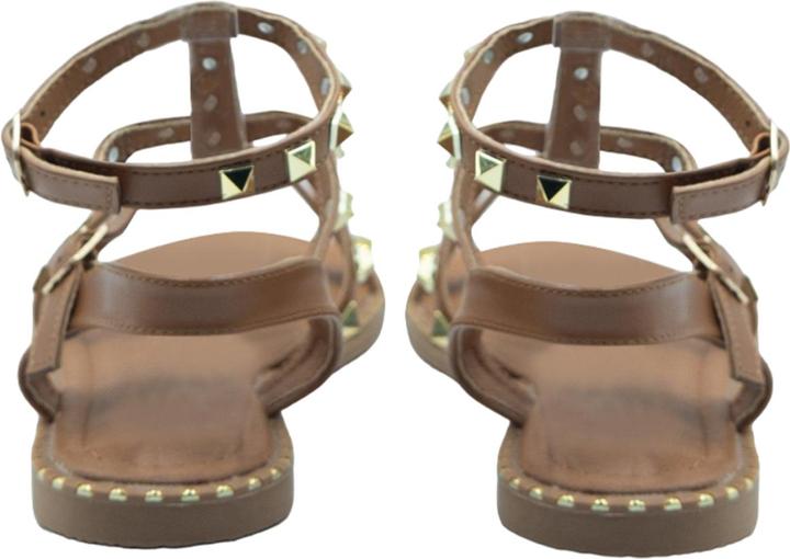Actual product image Where's That From Womens/Ladies Natalia Studded PU Gladiator Sandals (39)