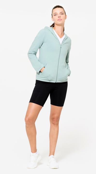Produktbild Domyos Kapuzenjacke Damen - grün (L)